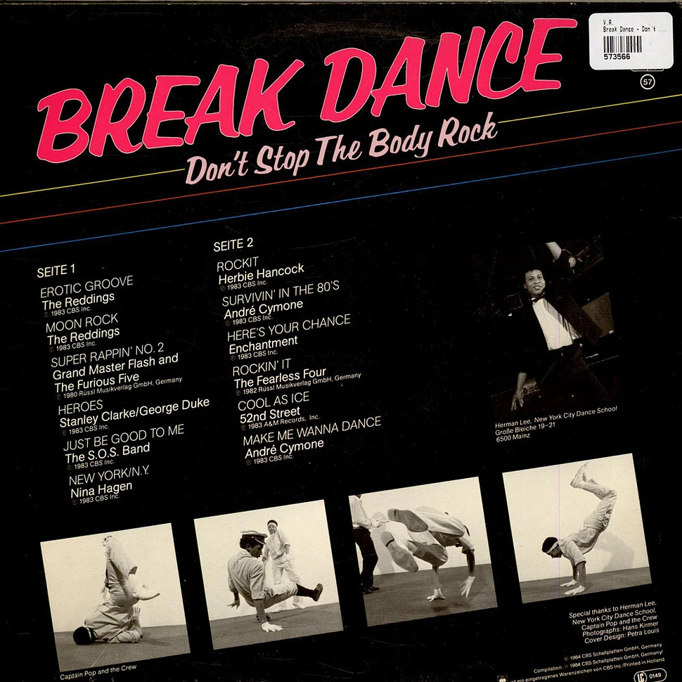 V.A. - Break Dance - Don't Stop The Body Rock