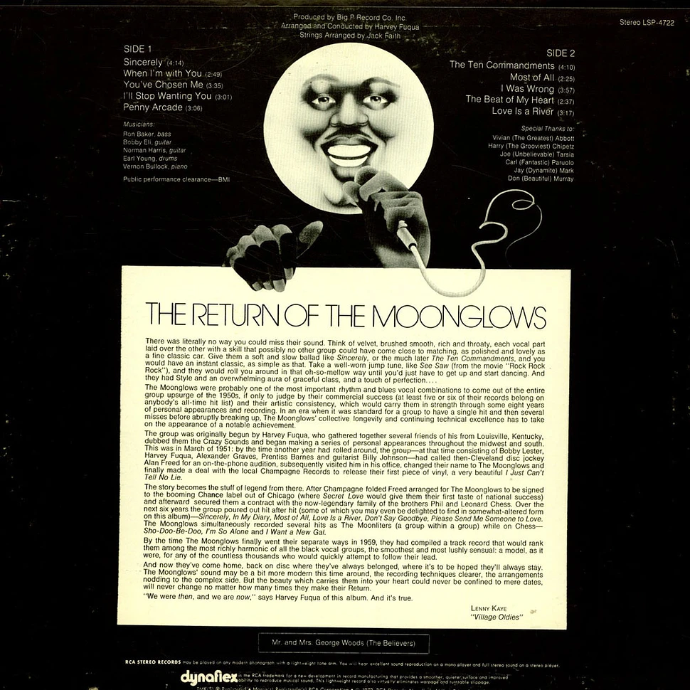 The Moonglows - The Return Of The Moonglows