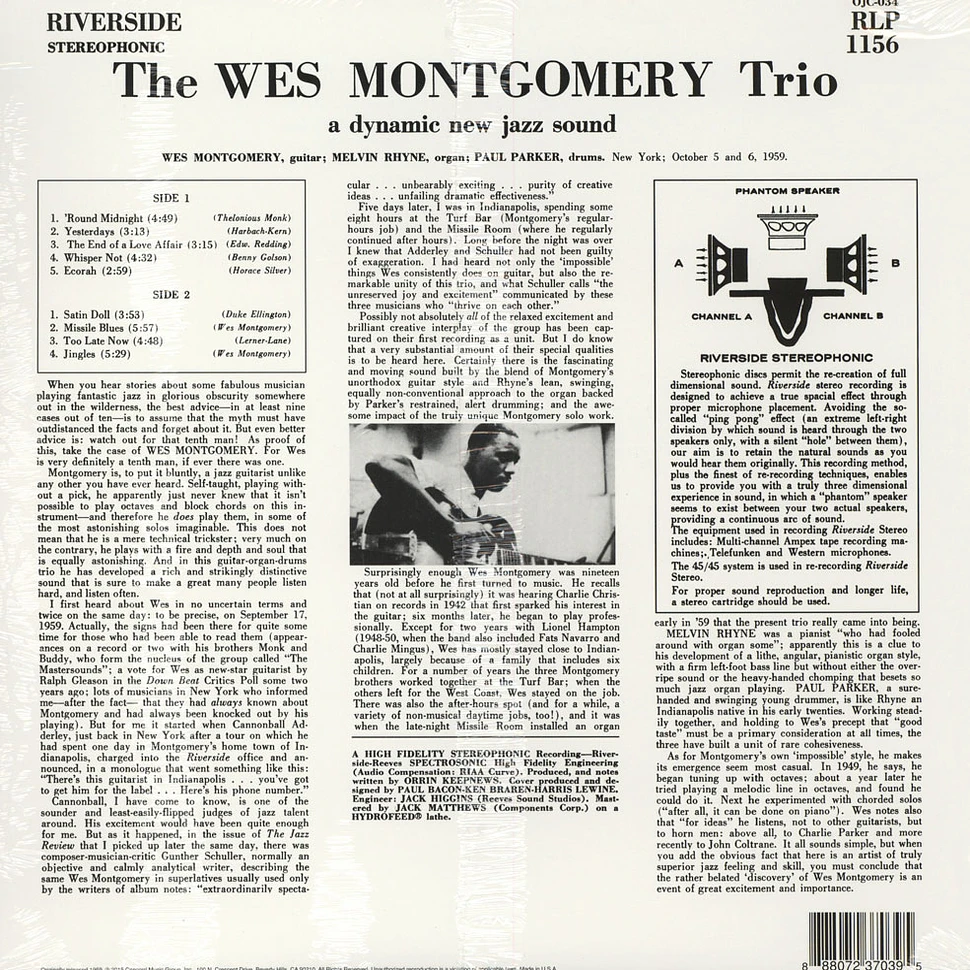 Wes Montgomery Trio - Wes Montgomery Trio