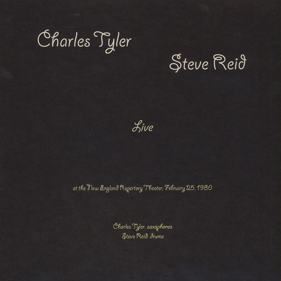 Charles Tyler / Steve Reid - Live LP Deluxe Edition