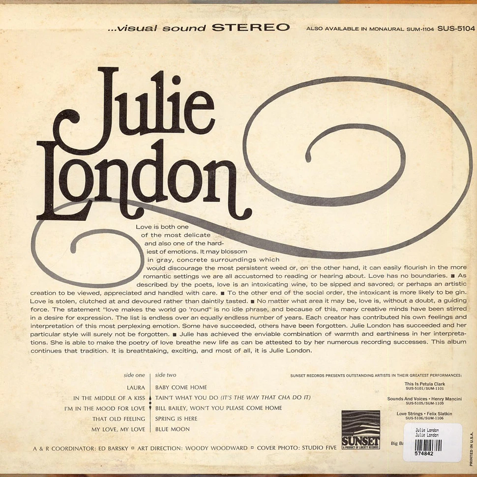 Julie London - Julie London