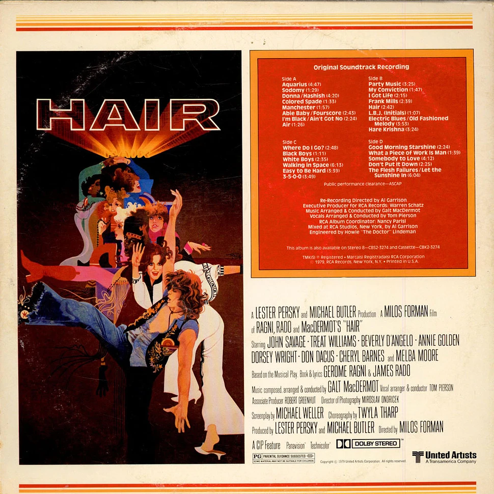 Galt MacDermot - Hair (Original Soundtrack Recording)