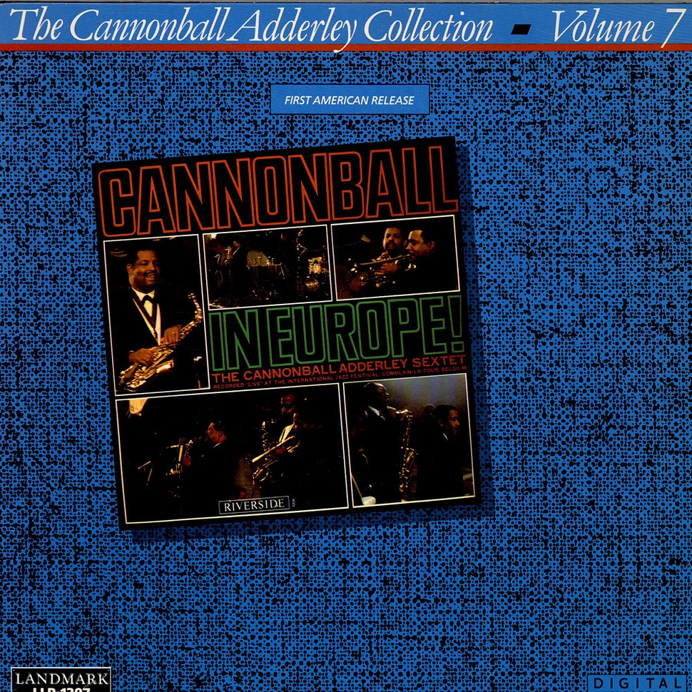 Cannonball Adderley - Cannonball In Europe!