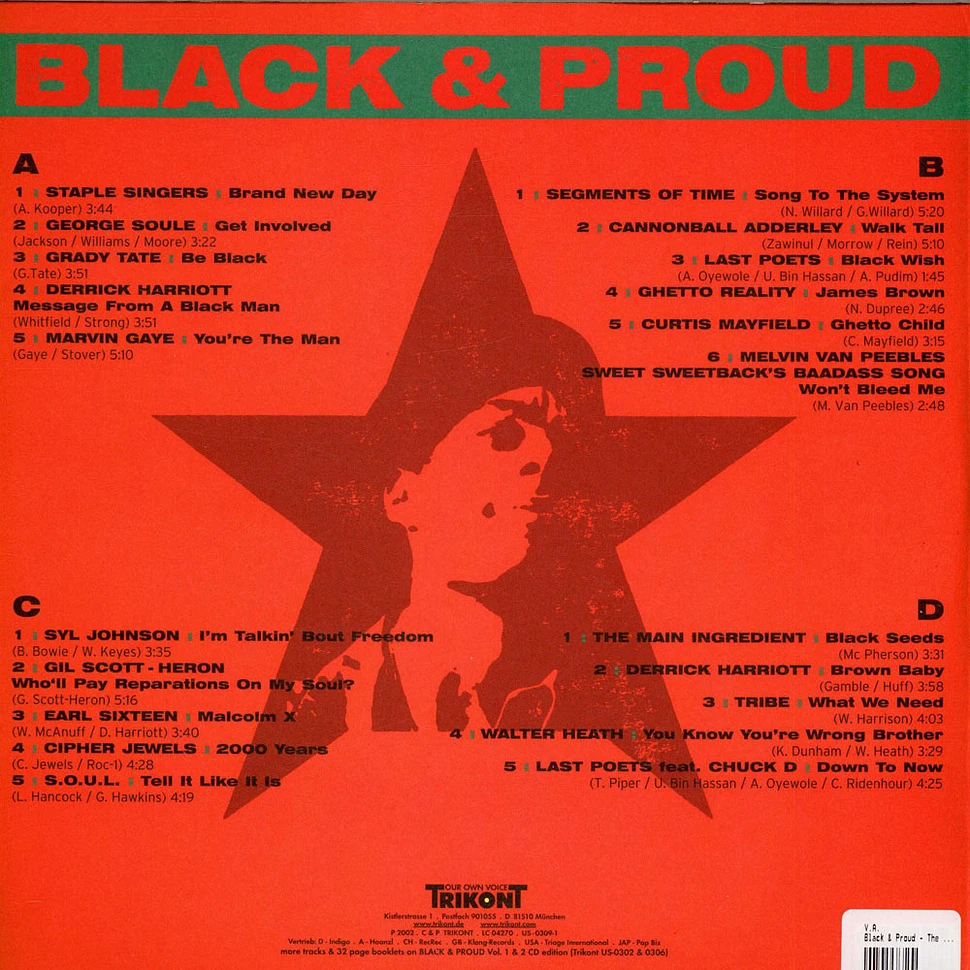 V.A. - Black & Proud (The Soul Of The Black Panther Era)