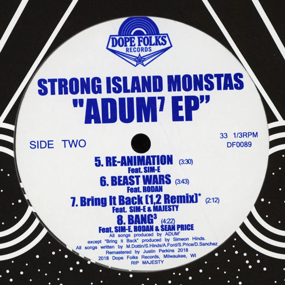 Sim-E / Adum7 - Strong Island Monstas EP