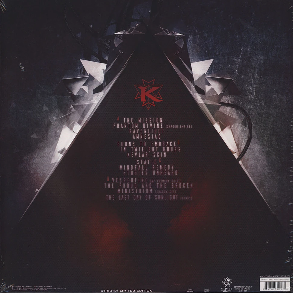 Kamelot - The Shadow Theory Black Vinyl Edition
