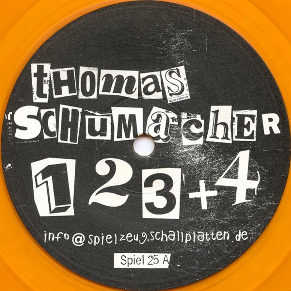 Thomas Schumacher - 1 2 3 + 4