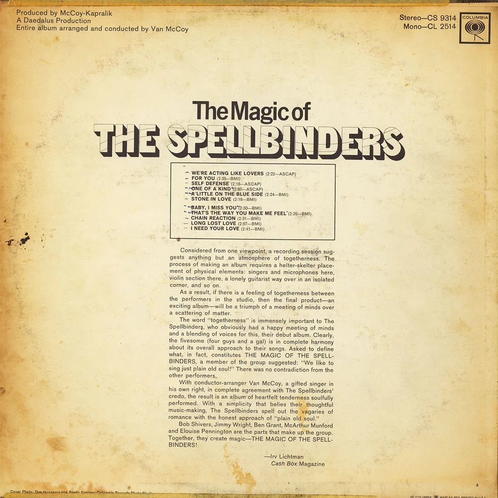 The Spellbinders - The Magic Of