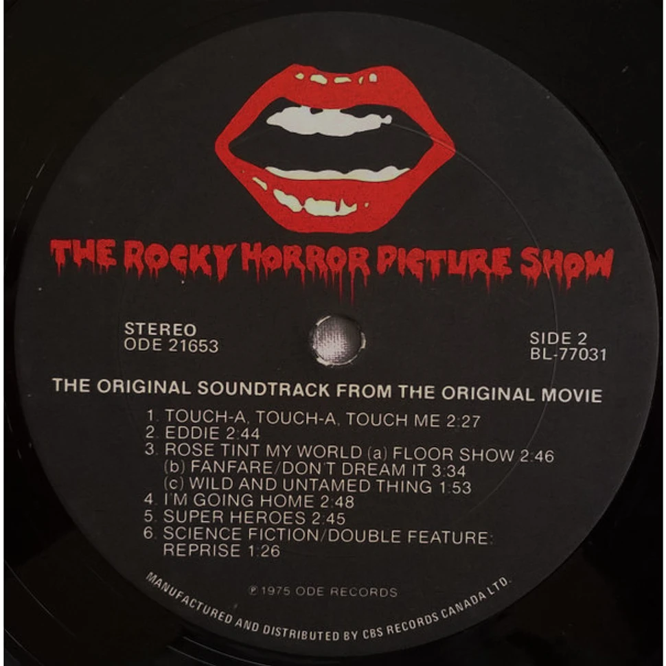 "The Rocky Horror Picture Show" Original Cast - The Rocky Horror Picture Show - Original Sound Track