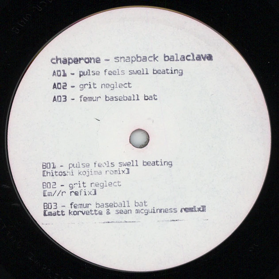 Chaperone - Snapback Balaclava