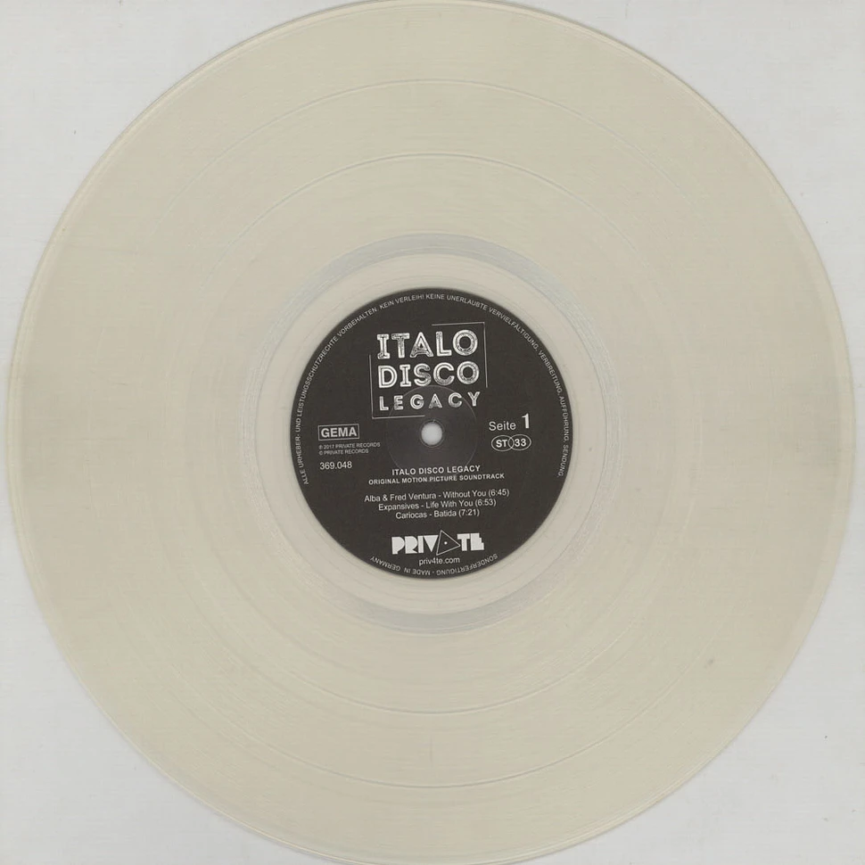 Private Records presents - OST Italo Disco Legacy Colored Vinyl Edition