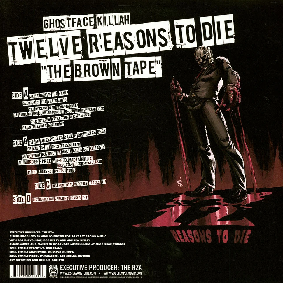 Ghostface Killah - Twelve Reasons To Die "The Brown Tape"