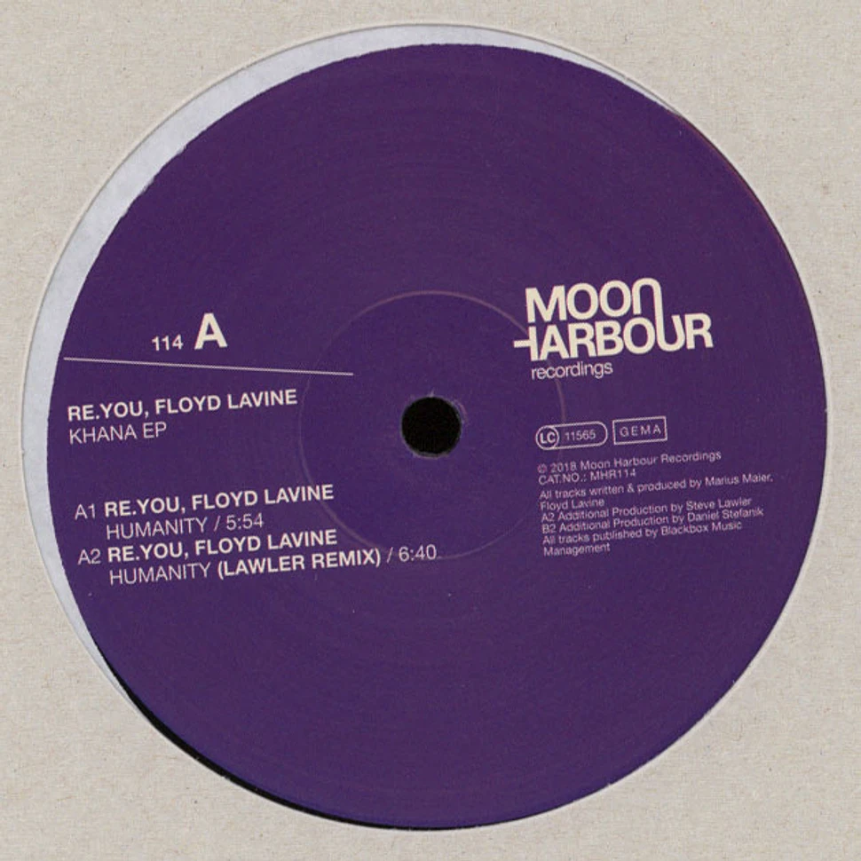 Re.You & Floyd Lavine - Khana EP