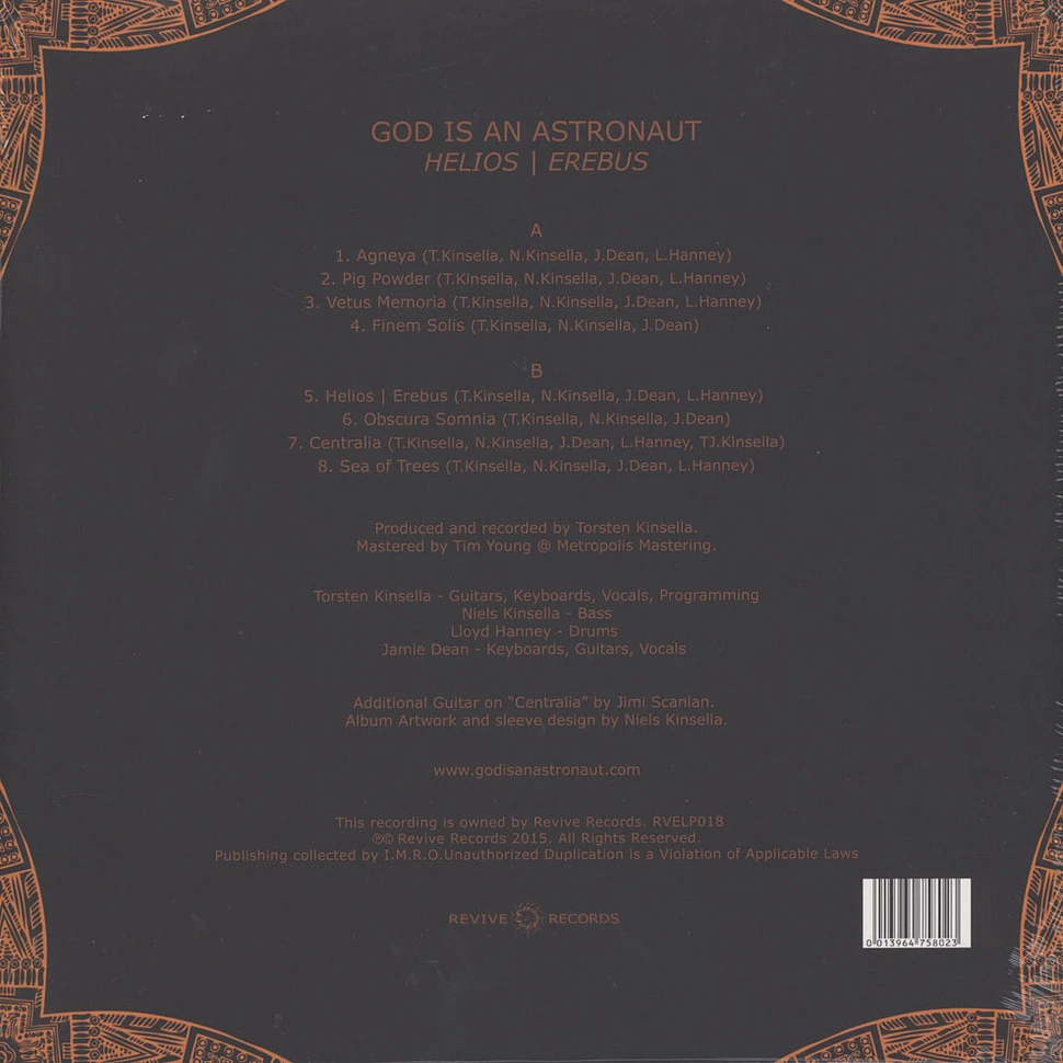 God Is An Astronaut - Helios | Erebus Clear Vinyl Edition
