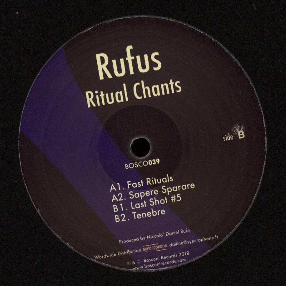 Rufus - Ritual Chants