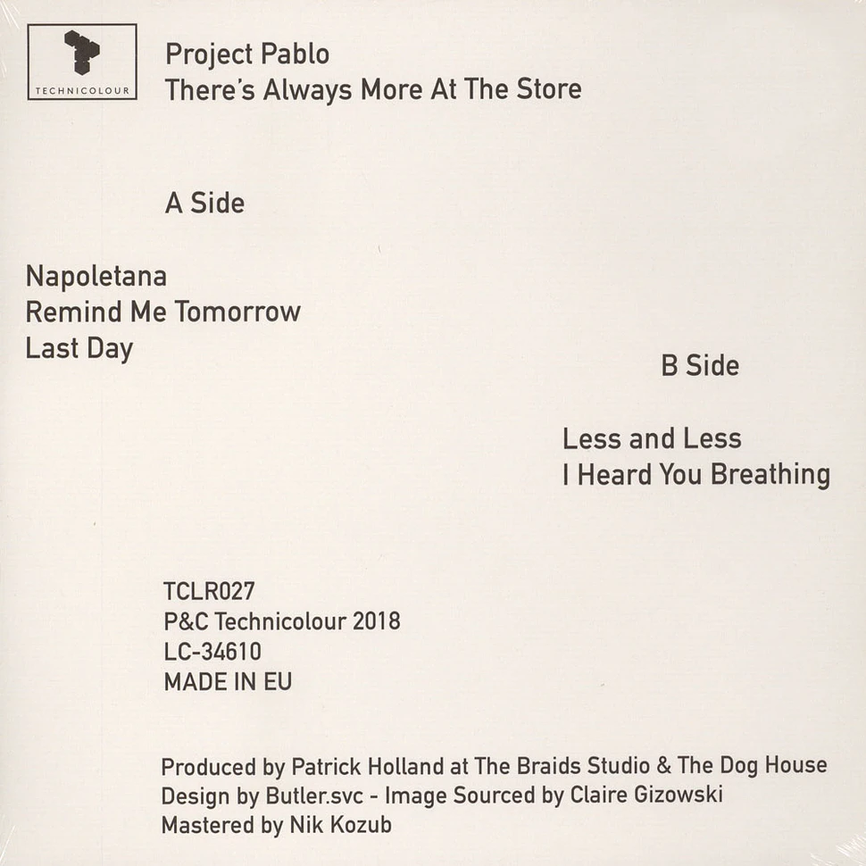 Project Pablo - There Is Always More At The Store