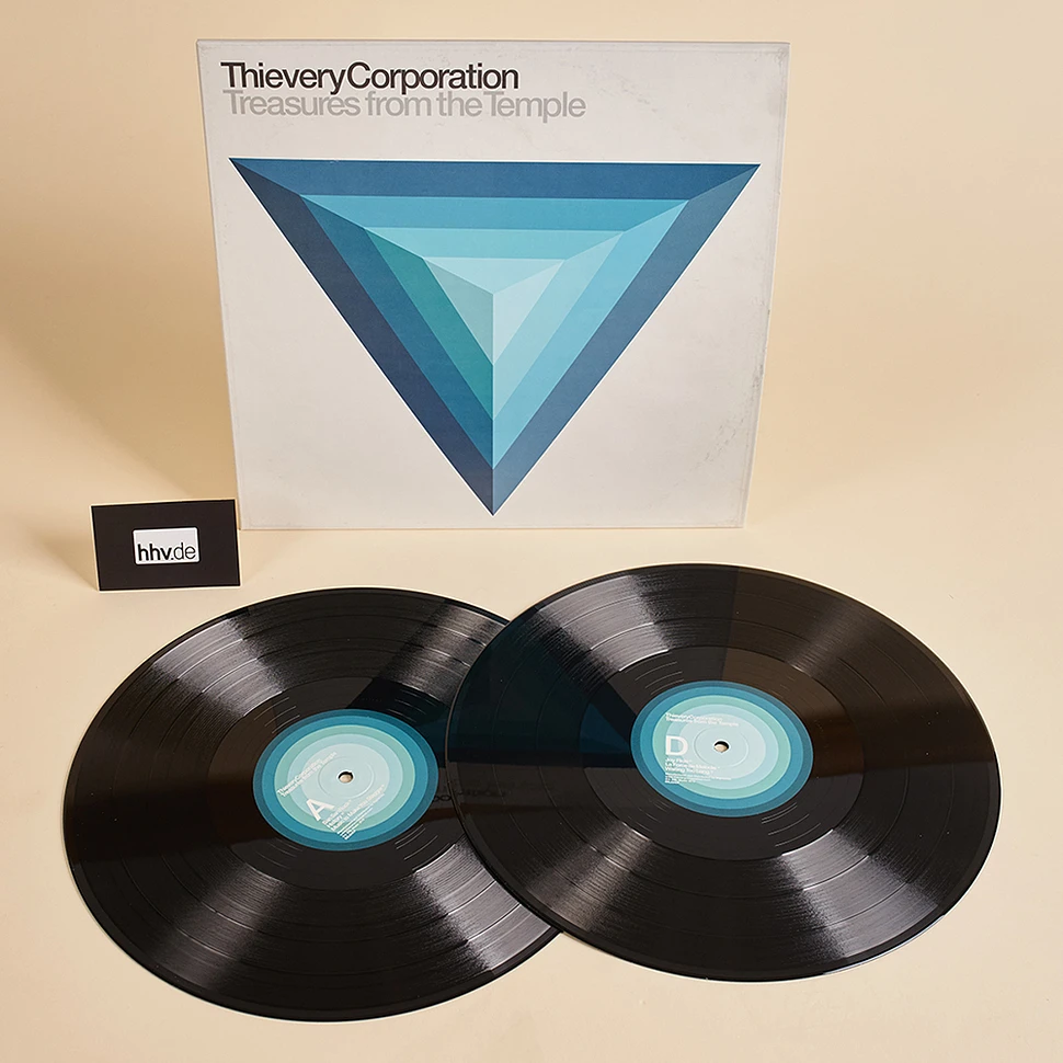 Thievery Corporation - Treasures From The Temple Black Vinyl Edition