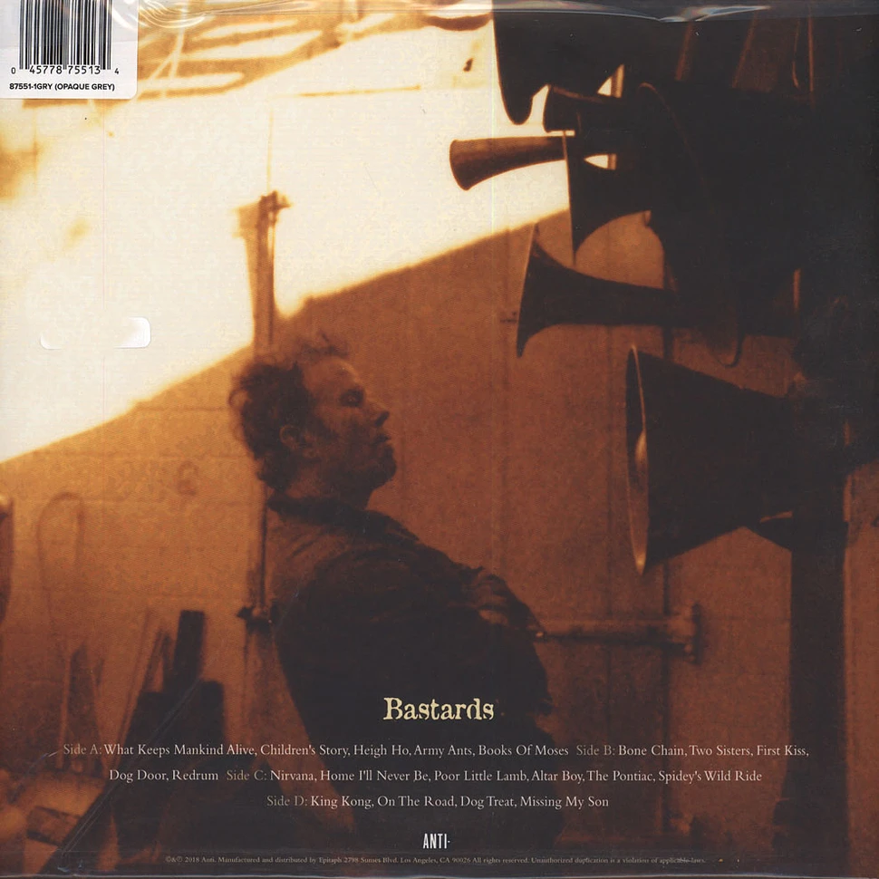 Tom Waits - Bastards Grey Vinyl Edition