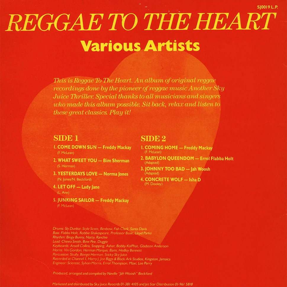 V.A. - Reggae To The Heart