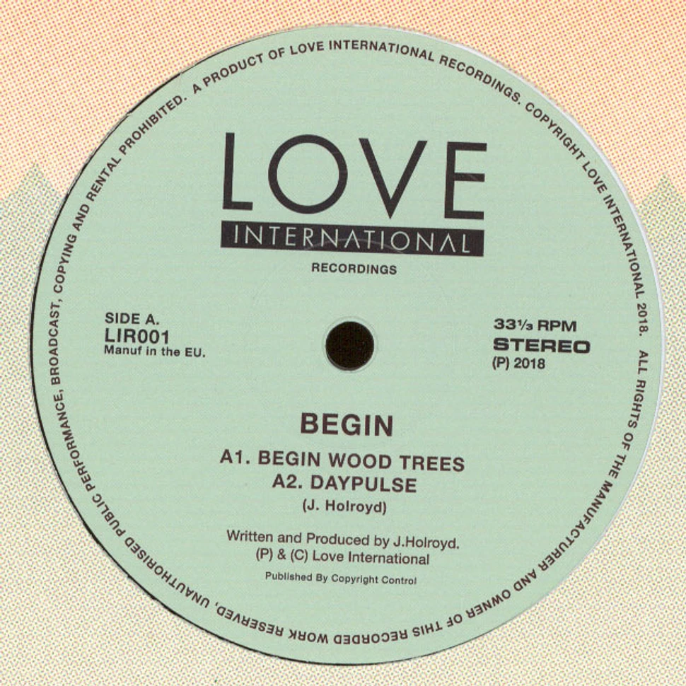 Begin - Love International Recordings 001