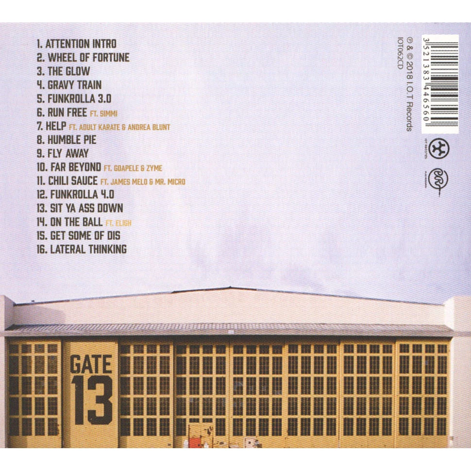 Del The Funky Homosapien & Amp Live - Gate 13