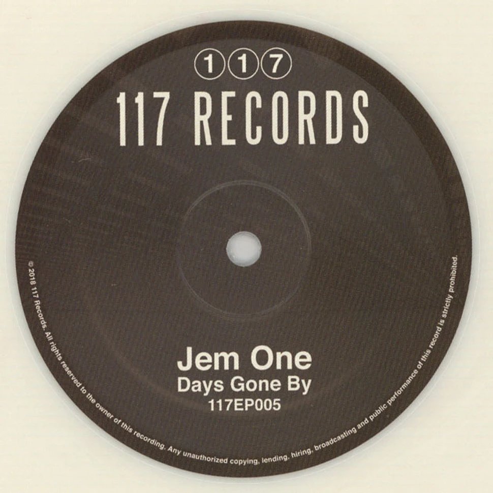 Jem One - Days Gone By Clear & White Mixed Vinyl Edition