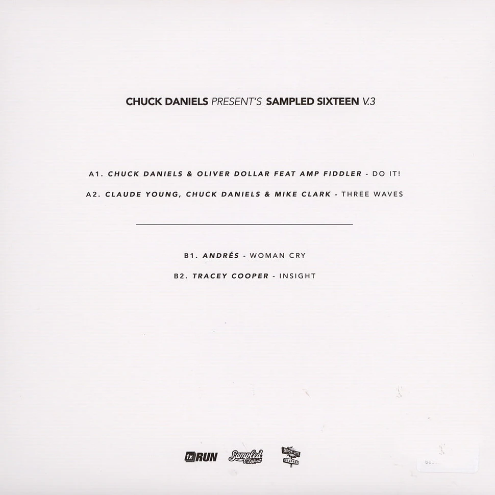 V.A. - Chuck Daniels Presents: Sampled Sixteen Volume 3