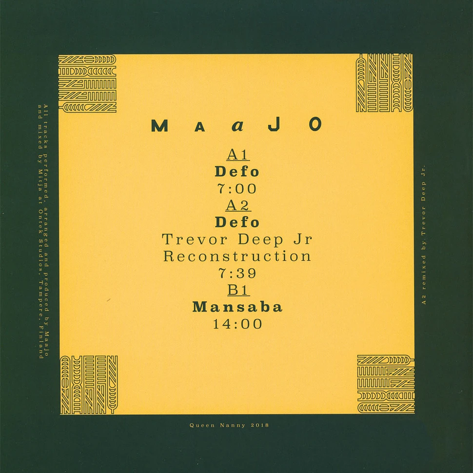 Maajo - Defo / Mansaba TDJ Reconstruction