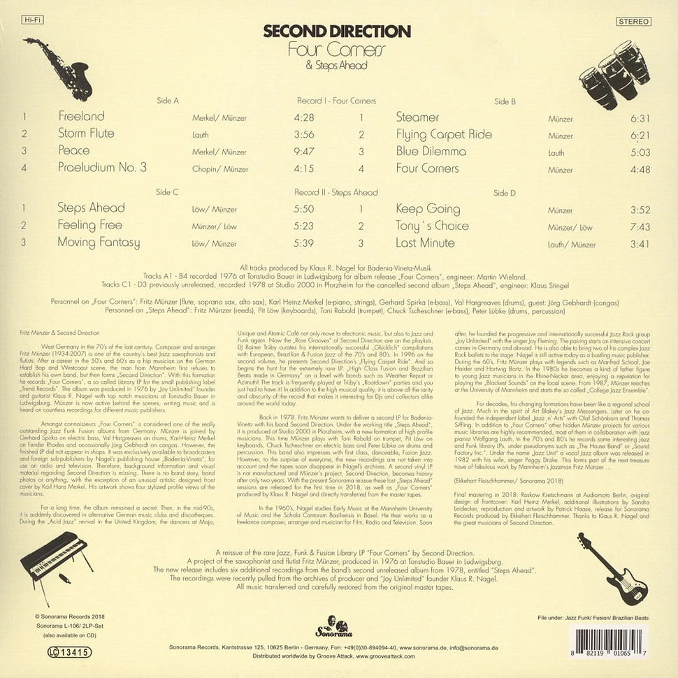 Second Direction - Four Corners & Steps Ahead