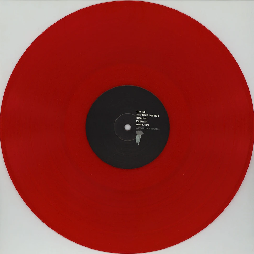 The Casket Lottery - Survival Is For Cowards Red Vinyl Edition