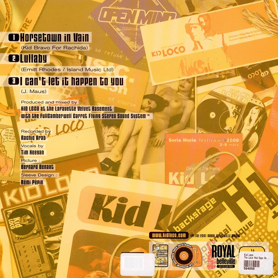 Kid Loco - The Love And Dope And Etc Dream Suite