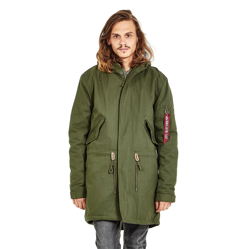 Alpha Industries - Hooded Fishtail Parka