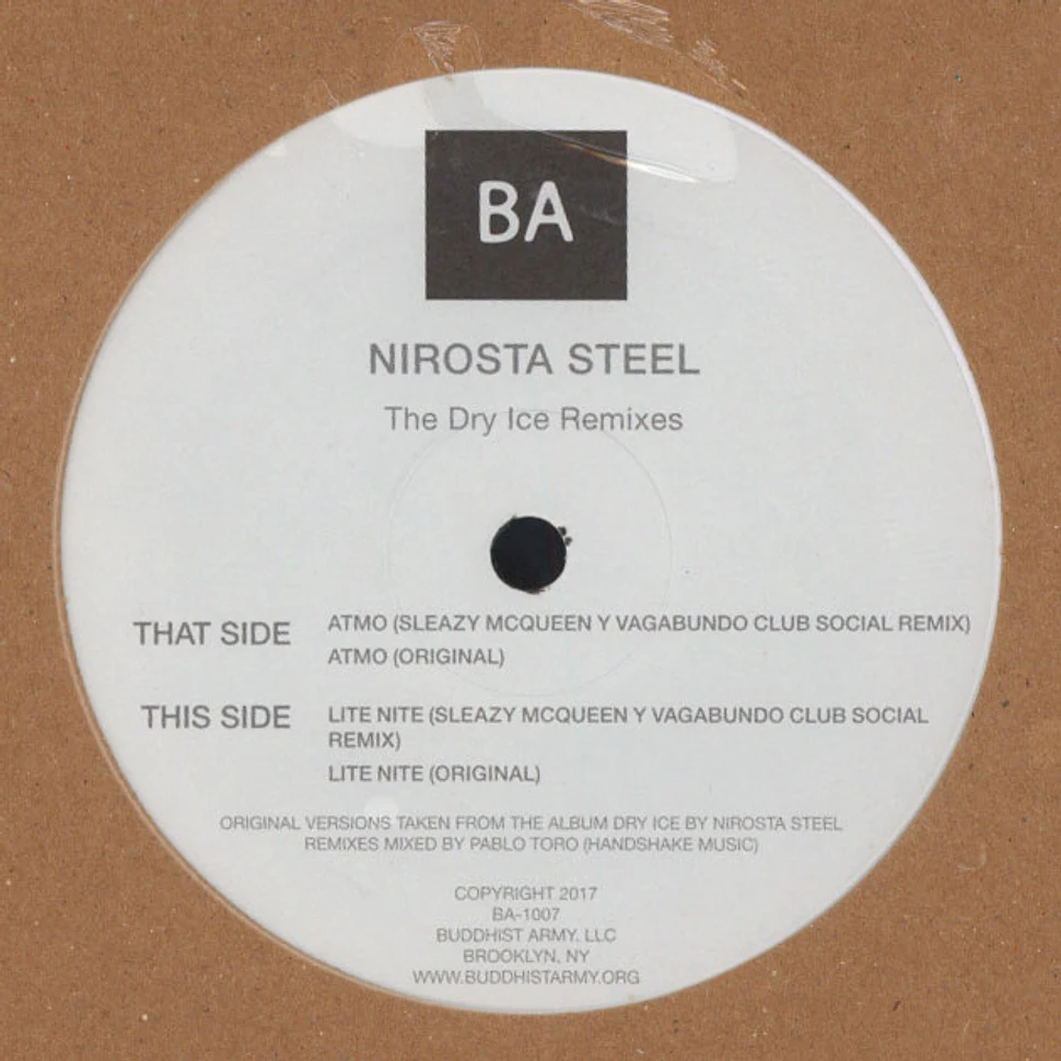 Nirosta Steel - The Dry Ice Remixes