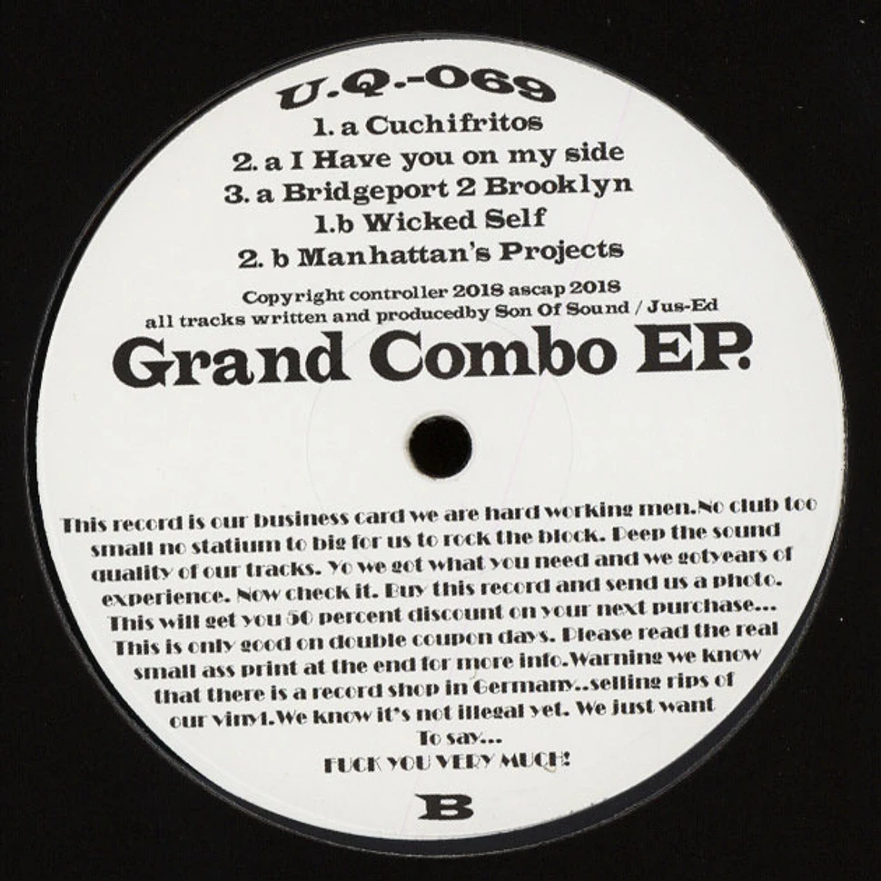 Sound Of Sound / DJ Jus-Ed - Grand Combo EP