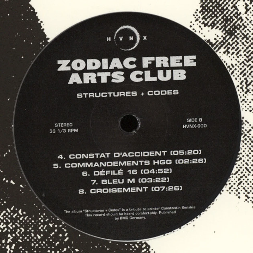 Zodiac Free Arts Club - HVNX-600
