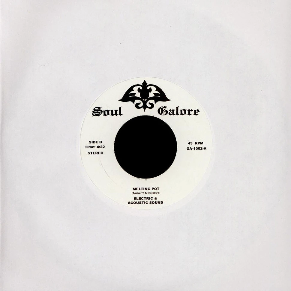 Dillard Crume & The Soul Rockers / Electric & Acoustic Sound - Let A Woman Be A Woman / Melting Pot