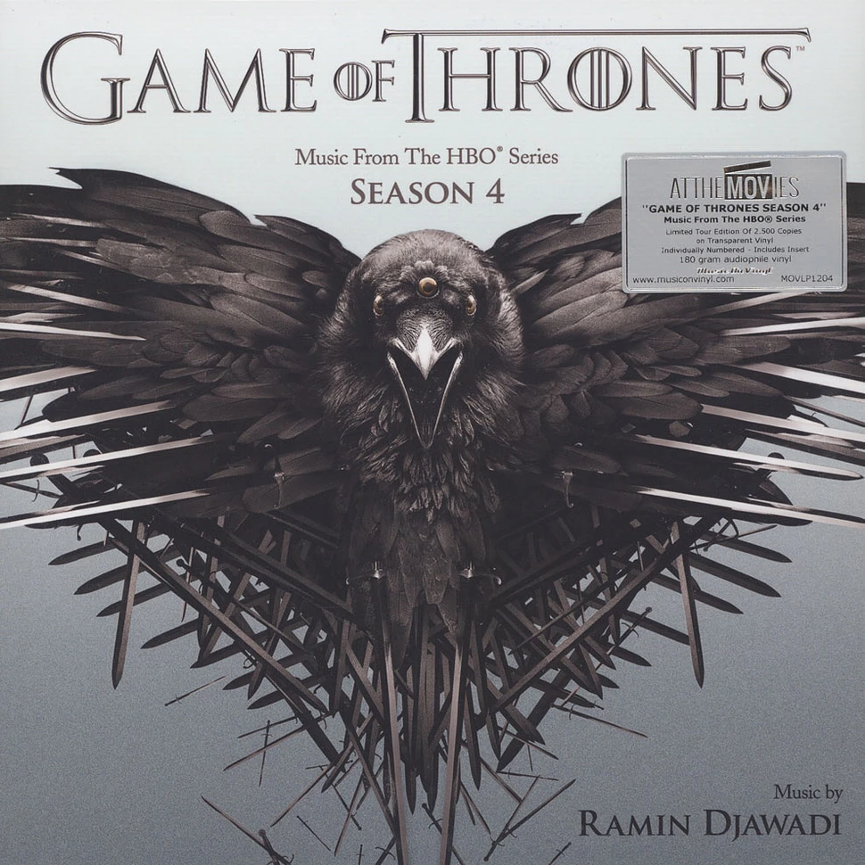 Ramin Djawadi - OST Game Of Thrones Season 4 Clear Vinyl Edition