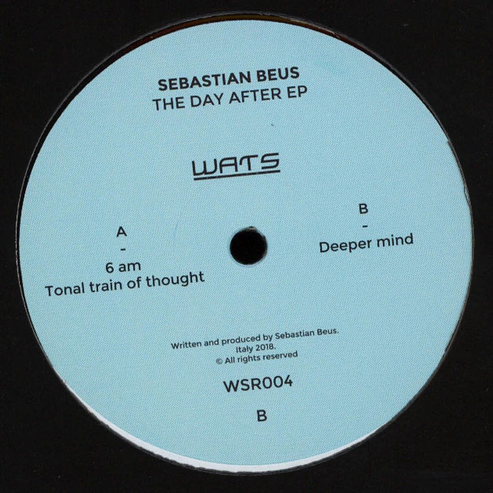 Sebastian Beus - The Day After EP