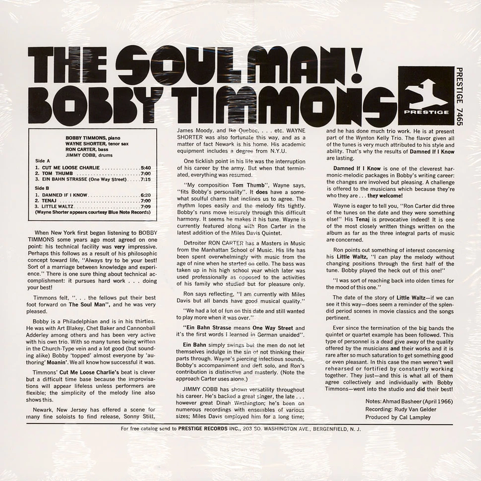 Bobby Timmons - The Soul Man