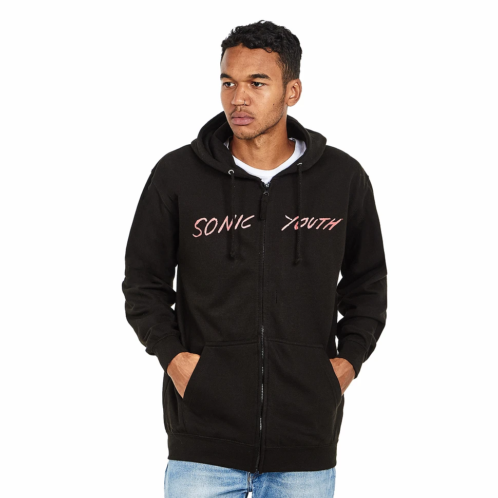 Sonic Youth - Goo Zip-Up Hoodie (Black) | HHV