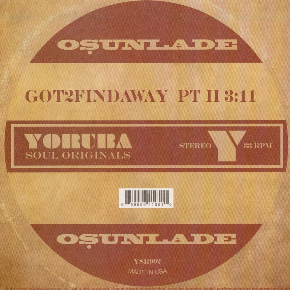 Osunlade - Got2Findaway