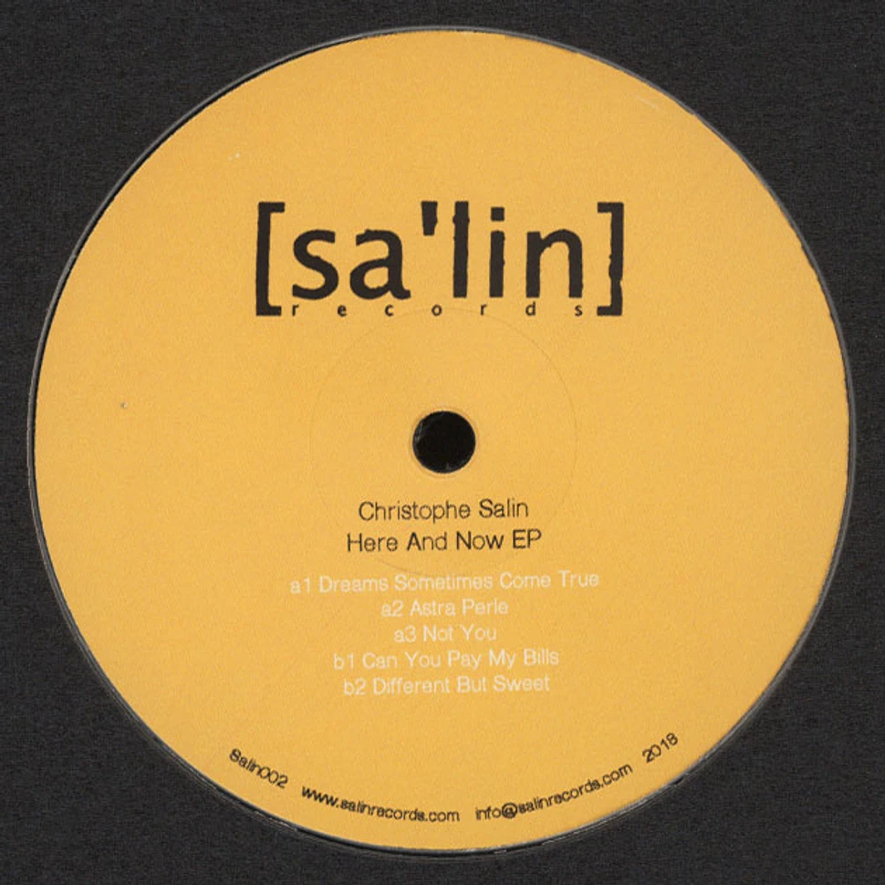 Christophe Salin - Here And Now EP
