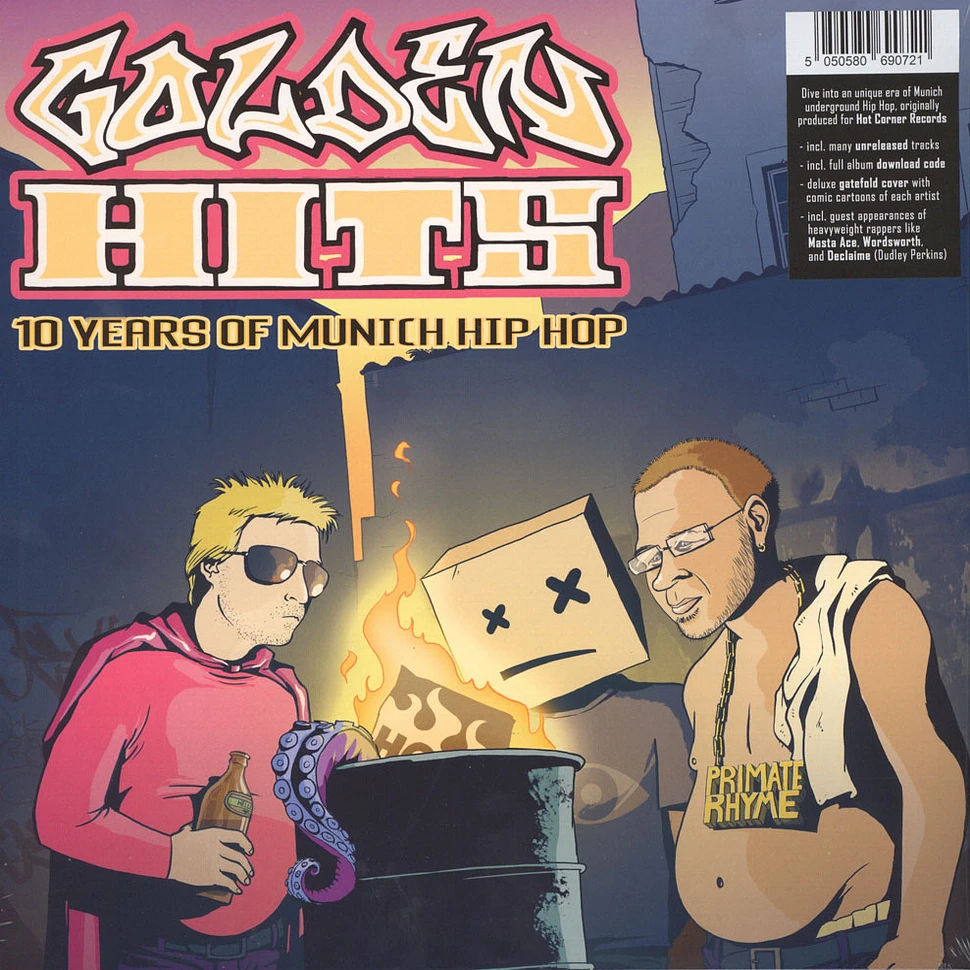 V.A. - Golden Hits - 10 Years of Munich Hip Hop