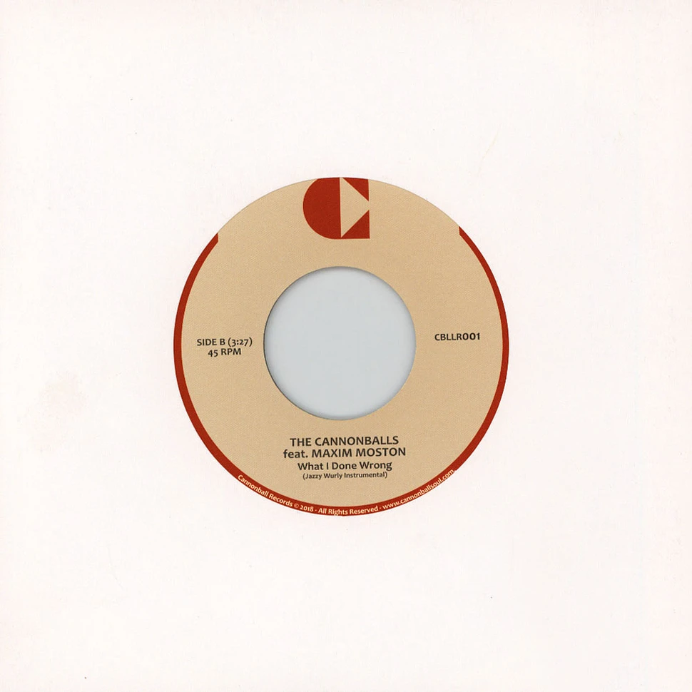 Big Lee Dowell & The Cannonballs - What I Done Wrong Feat. Maxim Moston / Instrumental