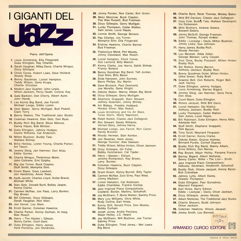 Erskine Hawkins / Charlie Barnet / Bud Freeman - I Giganti Del Jazz Vol. 34