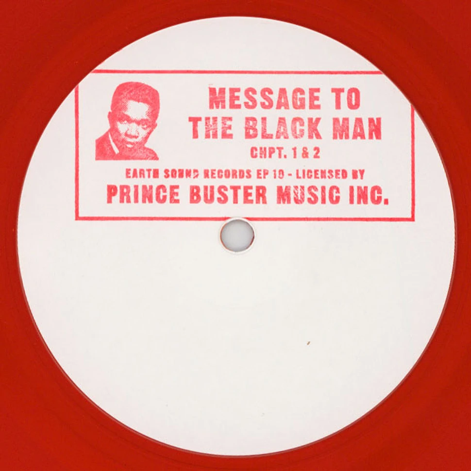 Prince Buster - Message To The Black Man Chapter 1&2 Red Vinyl Edition