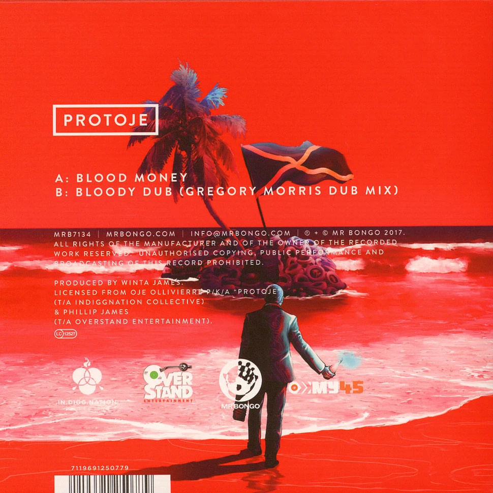 Protoje - Blood Money / Bloody Dub (Gregory Morris Dub)