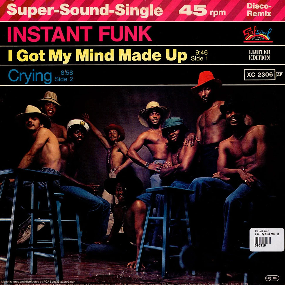 Instant Funk - I Got My Mind Made Up