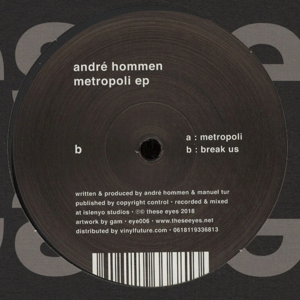 Andre Hommen - Metropoli EP