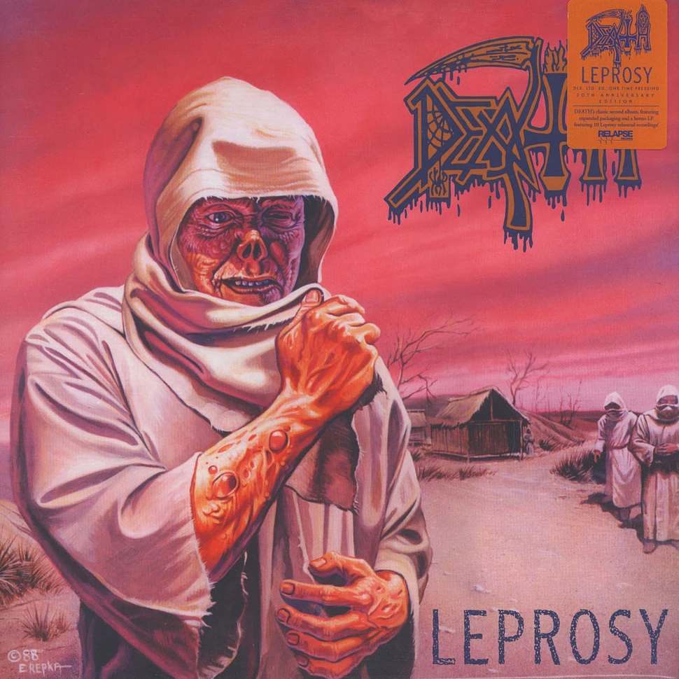 Death - Leprosy Milky Clear Vinyl Edition